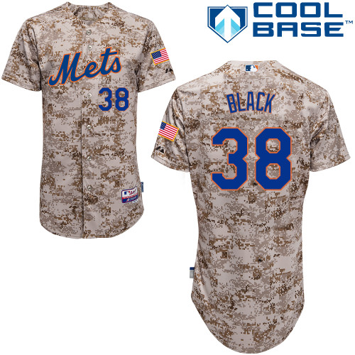 Vic Black #38 Youth Baseball Jersey-New York Mets Authentic Alternate Camo Cool Base MLB Jersey